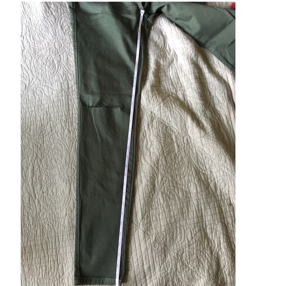 Fashion Nova Olive Canopy Jeans - Picture 6 of 7